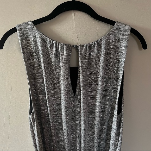 anthropologie silver jumpsuit - Picture 9 of 12